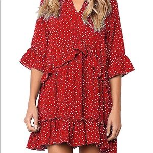 Red Polka Dot Dress